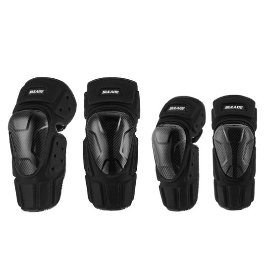 SULAITE Off-Road Motorcycle Windproof Warmth Drop-Proof Breathable Carbon Fiber Protective Gear