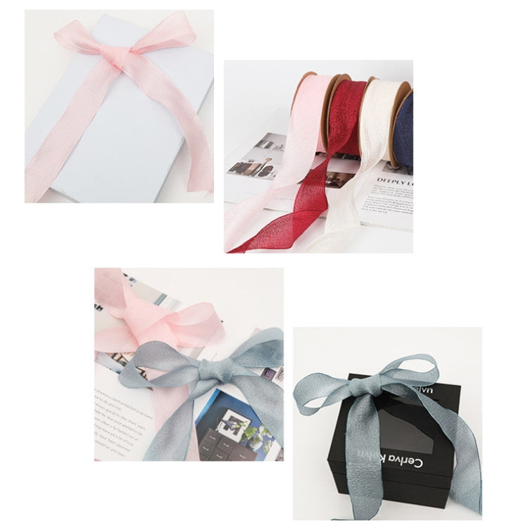 Kapok Yarn Ribbon Flower Packaging Ribbon Headdress Headband