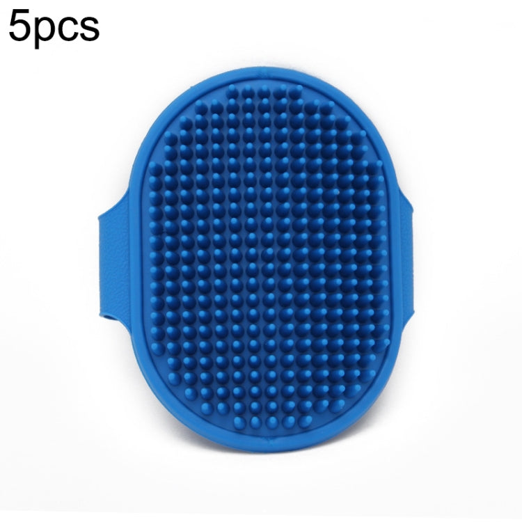 5pcs Pet Bathing Massage Brush For Dogs Cleaning And Beauty Tools