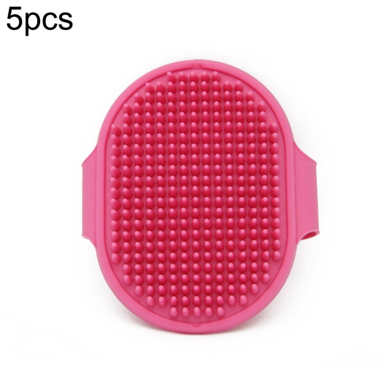 5pcs Pet Bathing Massage Brush For Dogs Cleaning And Beauty Tools