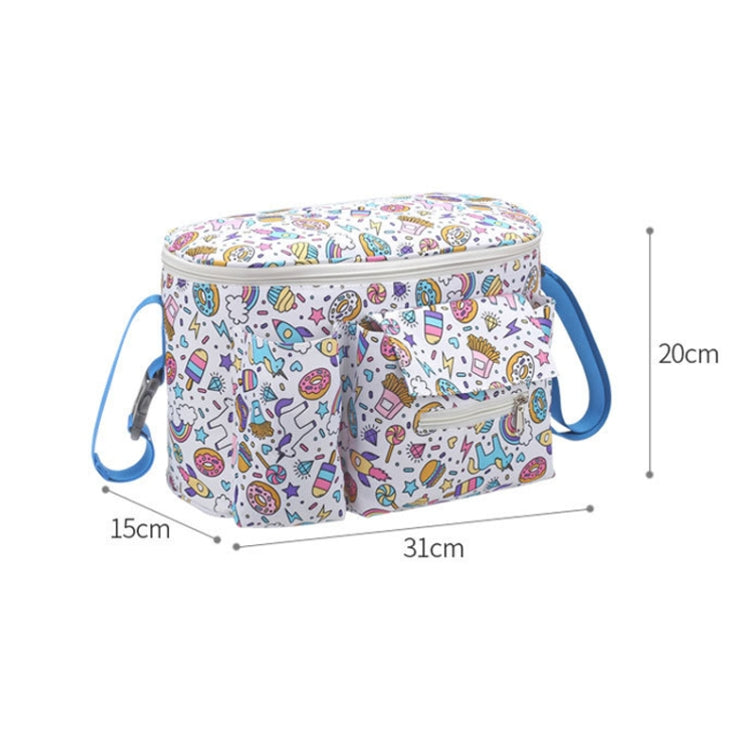 Multifunctional Baby Stroller Hanging Bag Baby Supplies Storage Bag