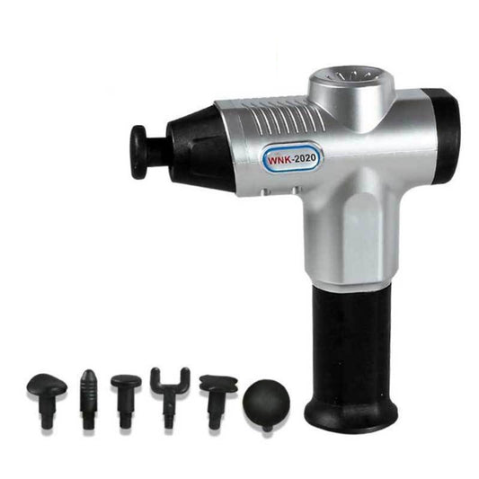 Hishell WK-2020 Electric Massage Gun Muscle Relaxation Charging Massager Portable Fitness Equipment Fascia Gun