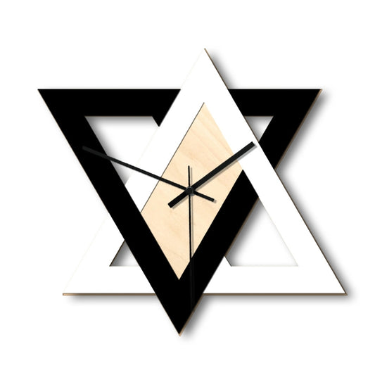 Personality Creative Wall Clock Retro Silent Minimalist Decorative Clock