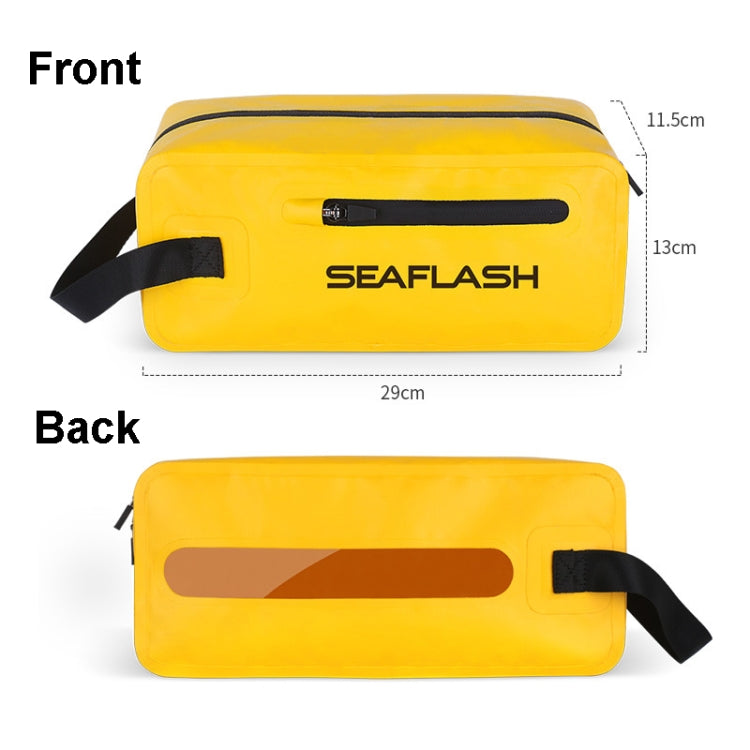 SEAFLASH 4L Waterproof Bag Dry And Wet Separation Swimming Bag Beach Clutch Waterproof Storage Bag