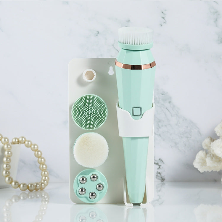 Multi-Functional Facial Cleansing Machine Beauty Massage Silicone Facial Cleansing Machine