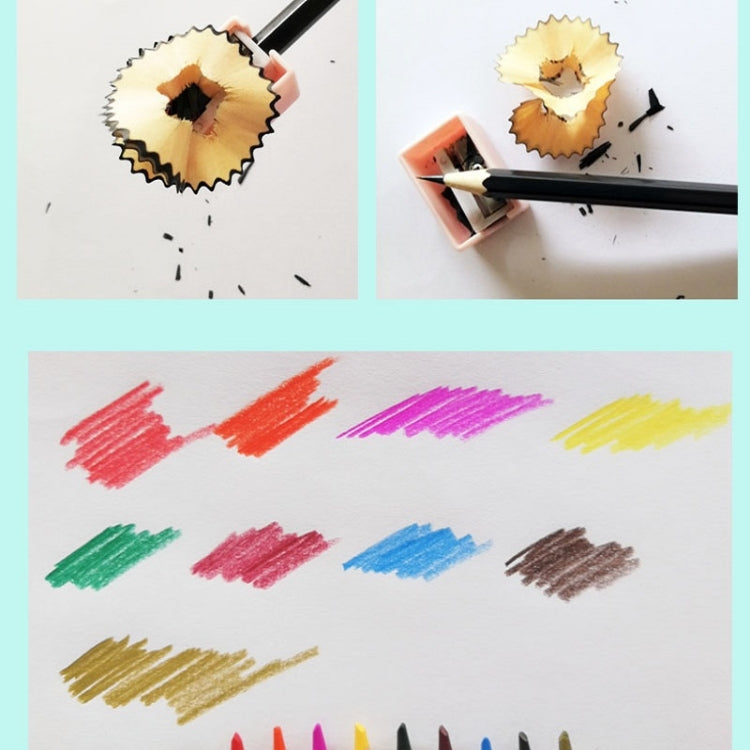 50-Color Hexagonal Oily Colored Pencil Art Drawing Colored Pencil Set