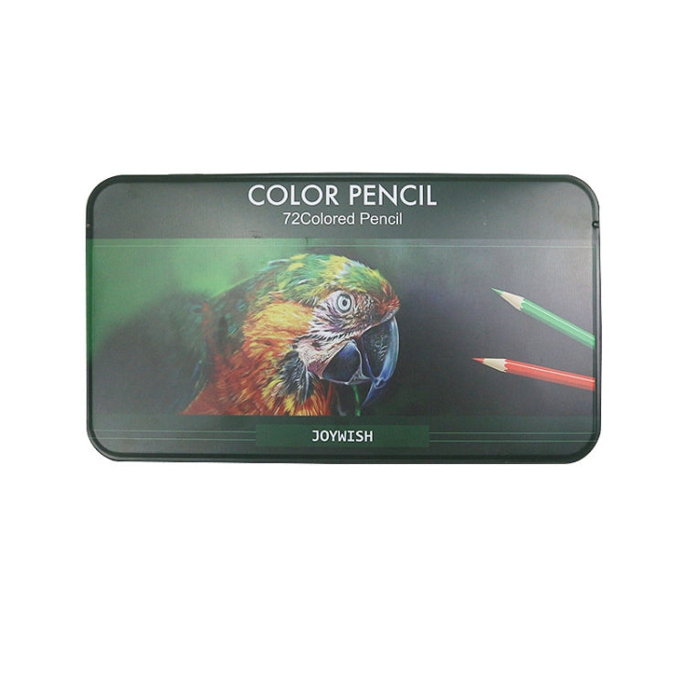 72-Color Tin Box Oily Drawing Color Pencils