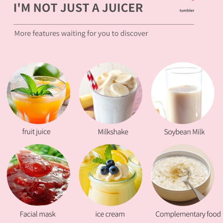 Mini Portable Usb Juice Machine  Multi-Function Electric Charging Household Juicer