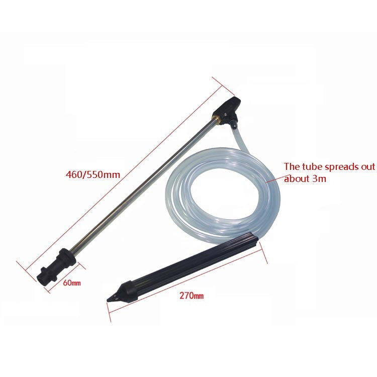 High Pressure Sandblasting Gun Nozzle Car Washing Machine Sandblasting Gun With Connector For Karcher K2-K7 Series