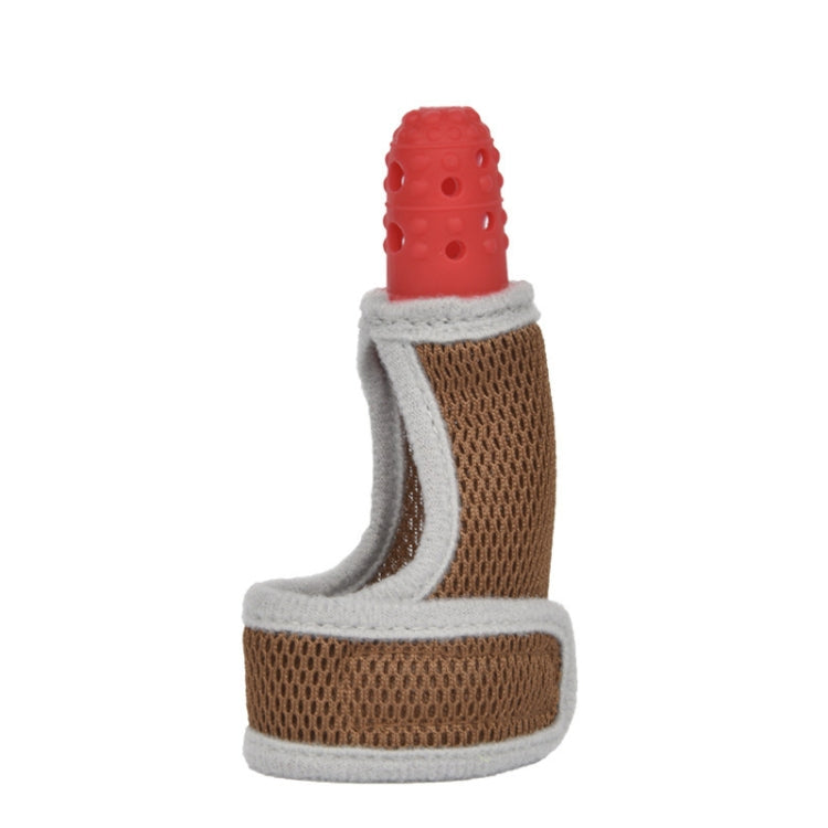 ZT001 Baby Silicone Molar Finger Cots Children Anti-Bite Hand Breathable Thumb Cots Teether Maternal And Baby Products