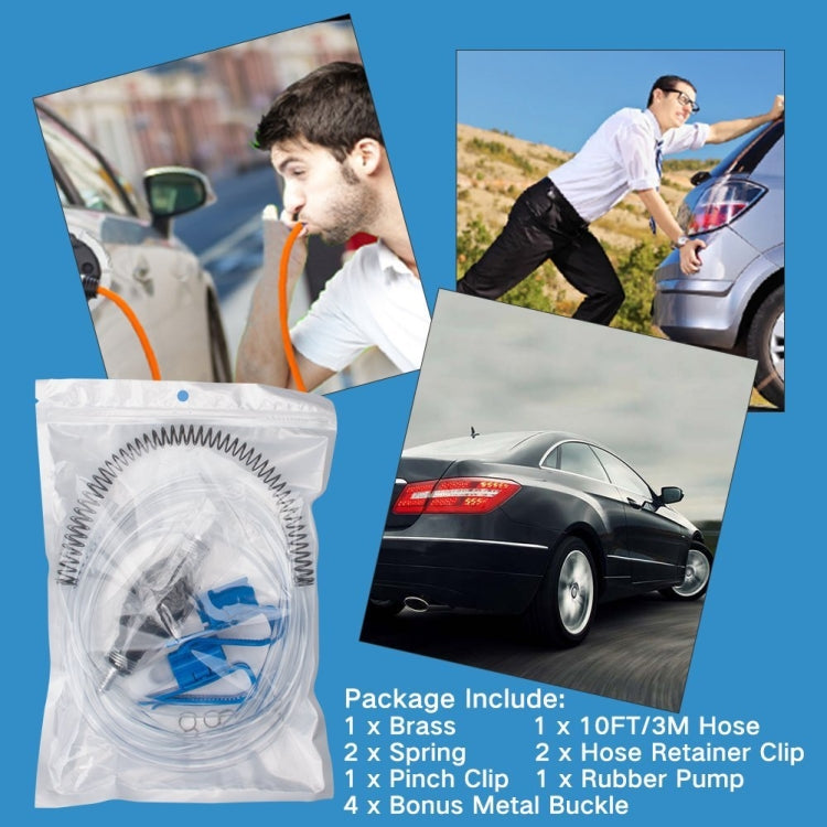 Manual One-Way Valve Oil Pump Fuel Hand Oil Pump Car Fuel Pipe Oil Pump