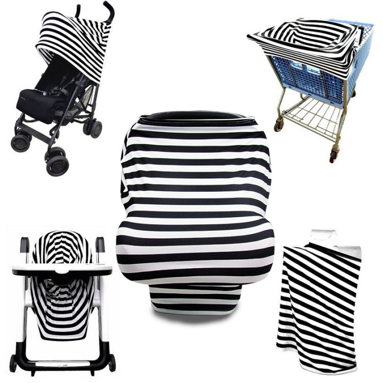 Multifunctional Enlarged Stroller Windshield Breastfeeding Towel Baby Seat Cover