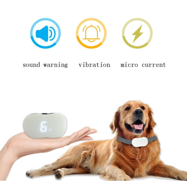 Remote Control Dog Training Device Bark Stopper Rechargeable Collar Waterproof Electric Shock Vibration Trainer, Specification: One for One