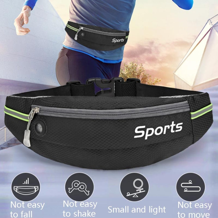 Sports Waist Bag Running Equipment Lightweight Large-Capacity Water-Repellent Breathable Outdoor Bag