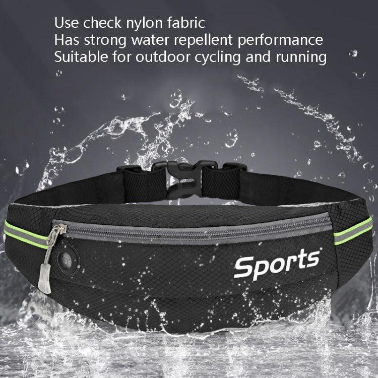 Sports Waist Bag Running Equipment Lightweight Large-Capacity Water-Repellent Breathable Outdoor Bag