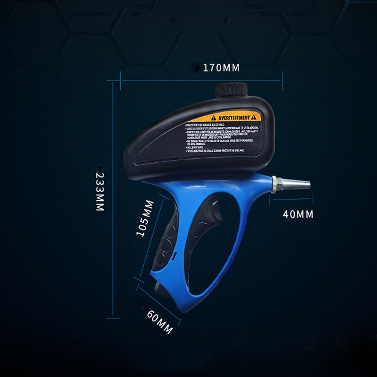 Small Nozzle Pneumatic Sandblaster Glass Tombstone Inkjet