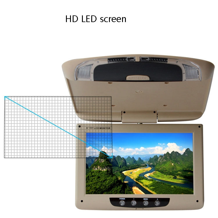 9 Inch Car HD Car Reversing Display Car Ceiling Display