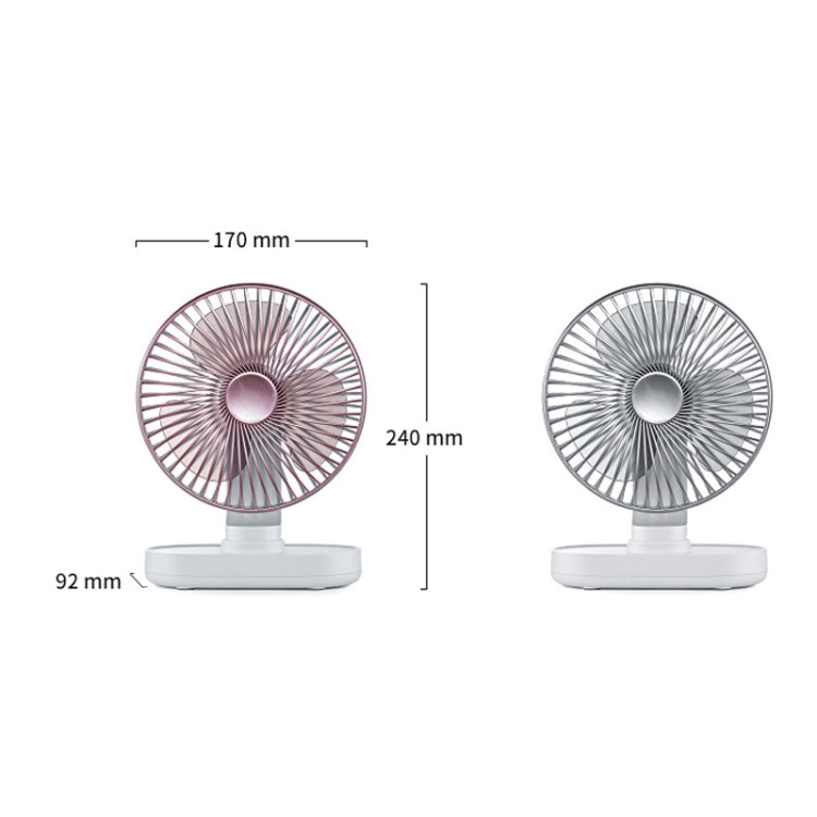 D77 Desktop Automatic Shaking hHead Fan Mute Portable Home Office Dormitory USB Fan