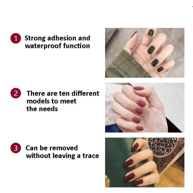 100 Sheets Jelly Glue Nail Double-Sided Adhesive Film Yellow Glue Nail Sticker