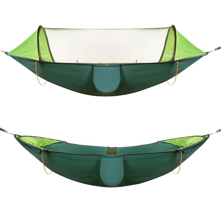 Anti-Rollover Automatic Quick-Opening Mosquito Net Hammock Outdoor Camping Double Anti-Mosquito Hammock, Size: 290x140cm