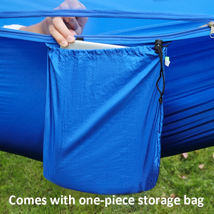 Anti-Rollover Automatic Quick-Opening Mosquito Net Hammock Outdoor Camping Double Anti-Mosquito Hammock, Size: 290x140cm