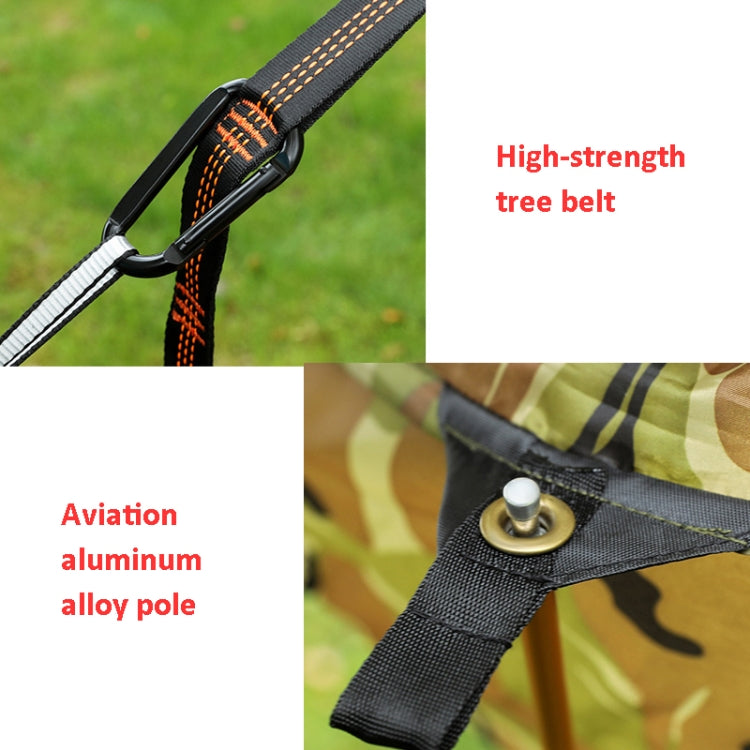 Anti-Rollover Automatic Quick-Opening Mosquito Net Hammock Outdoor Camping Double Anti-Mosquito Hammock, Size: 290x140cm