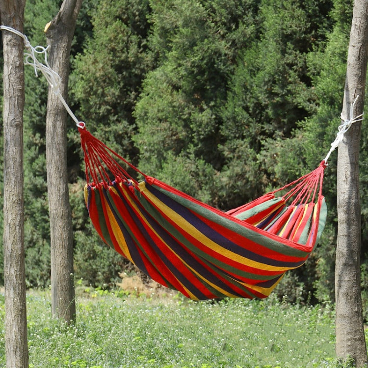 Thick Canvas Hammock Field Rollover Prevention Outdoor  Hammock Swing
