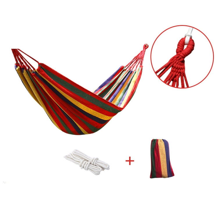 Thick Canvas Hammock Field Rollover Prevention Outdoor  Hammock Swing