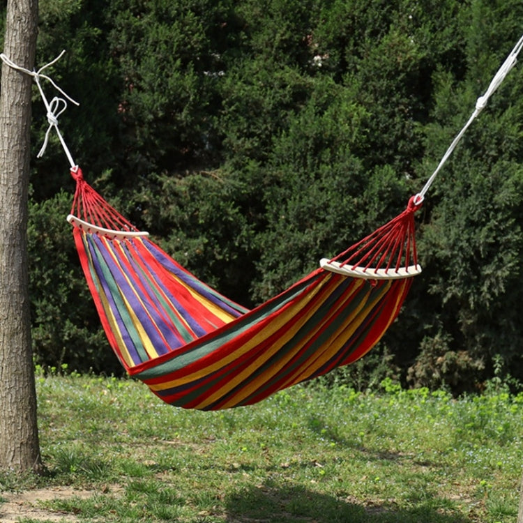 Thick Canvas Hammock Field Rollover Prevention Outdoor  Hammock Swing