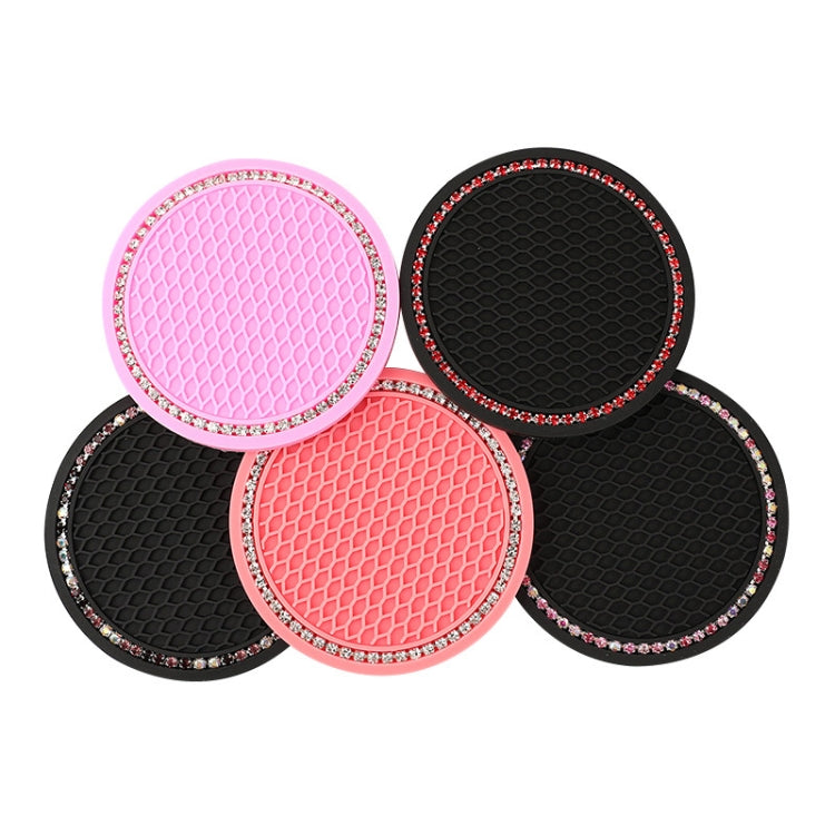 Car Universal Diamond Honeycomb Water Coaster Car Anti-Slip Mat