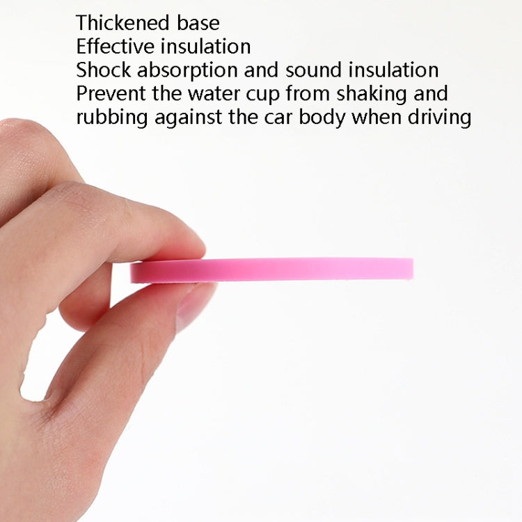 Car Universal Diamond Honeycomb Water Coaster Car Anti-Slip Mat