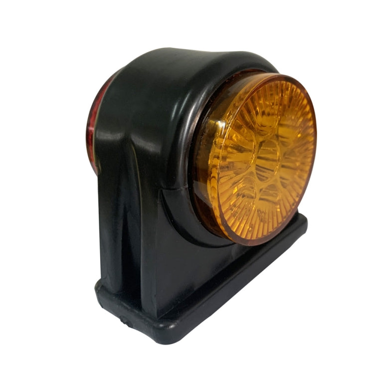 12/24V 2000-4000K 14 LEDs Truck Two-Color Side Light Trailer Side Tail Light