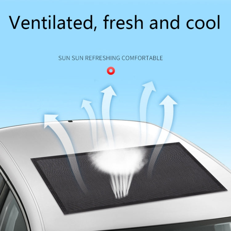 N913 Nylon Mesh Screens For Insect-Proof Dust-Proof Ventilated And Breathable Car Sunroof Magnetic Sun Shade