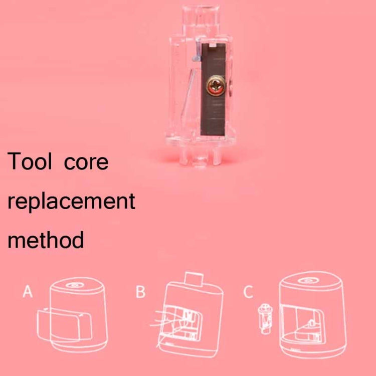 Deli Student Electric Stationery Set Desktop Cleaner/Electric Eraser/Electric Pencil Sharpener