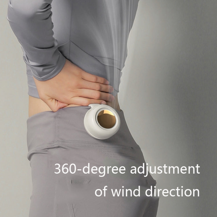 MF019 Small Whirlwind Leafless Fan Portable Clip Waist Fan