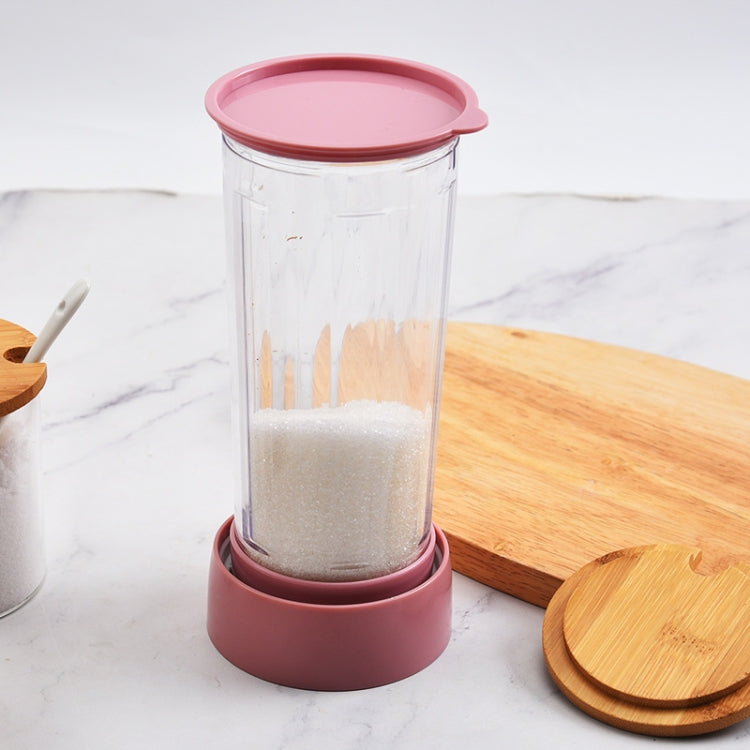 Rotating Stainless Steel Tall Cup Body Flour Sieve Sugar Bowl