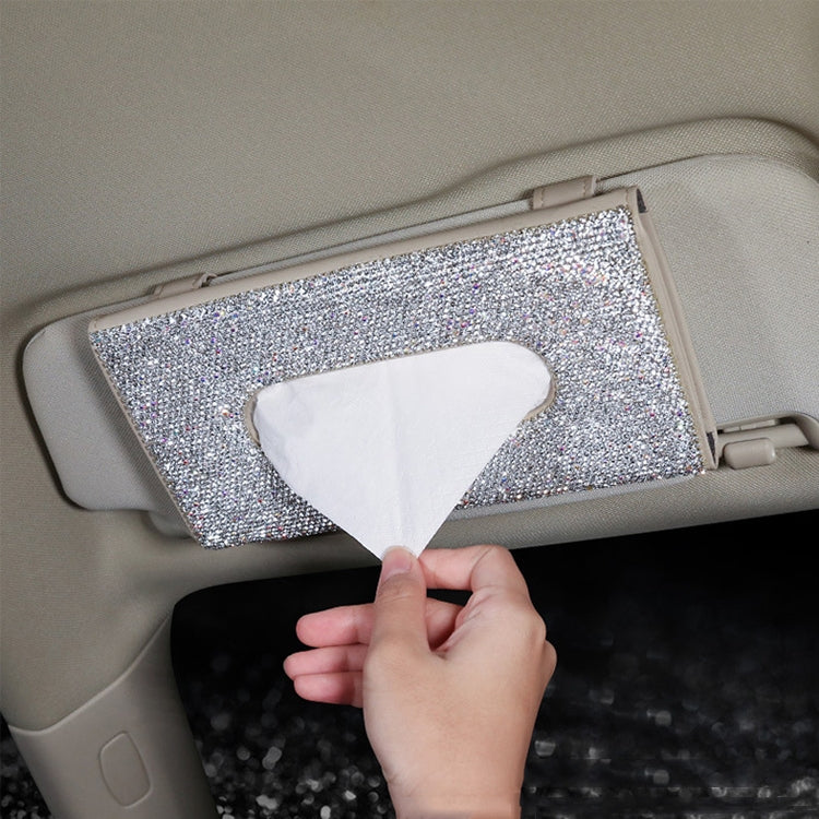 Car Tissue Box Car Hanging Sun Visor Pumping Box