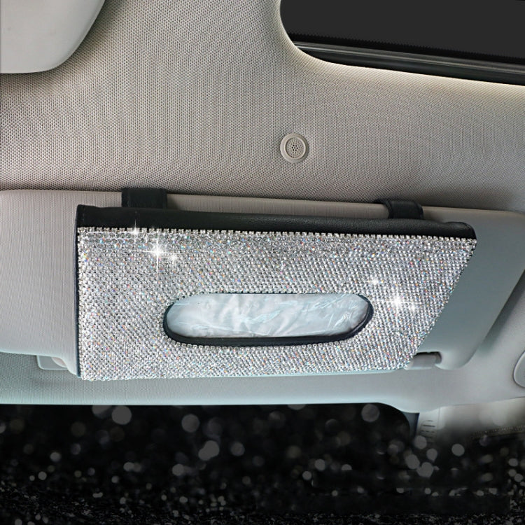 Car Tissue Box Car Hanging Sun Visor Pumping Box