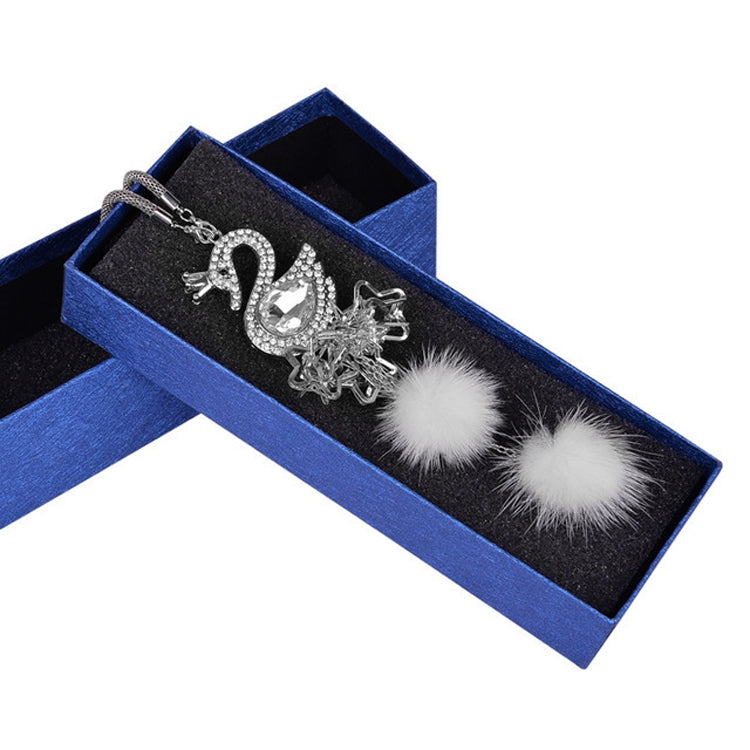 Car Pendant Crystal Swan Car Rearview Mirror Pendant