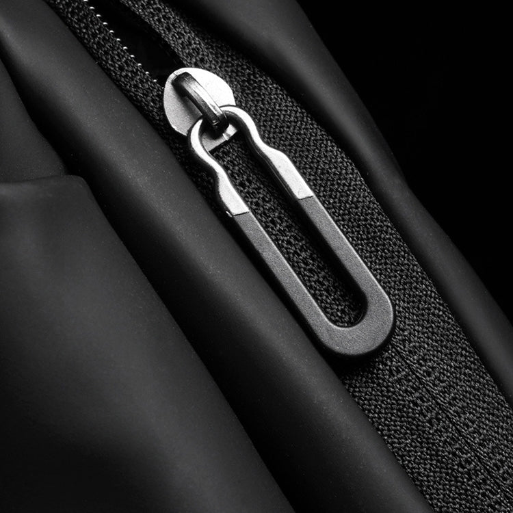 WEIXIER 8641 Men Running Waterproof Waist Bag Multifunctional Chest Bag Sports Leisure One-Shoulder Bag