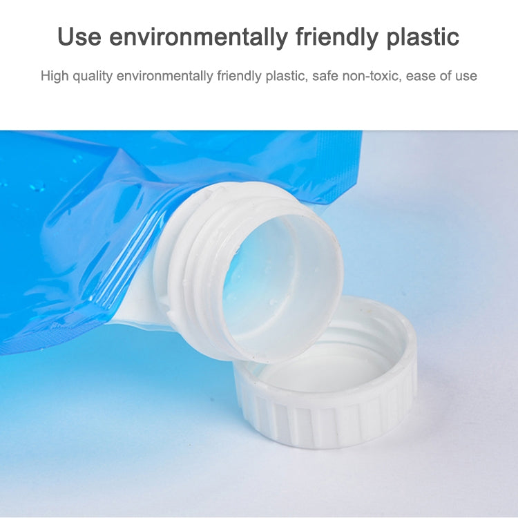 PE Water Bag For Portable Folding Water Storage Lifting Bag for Camping Hiking Survival Hydration Storage Bladder