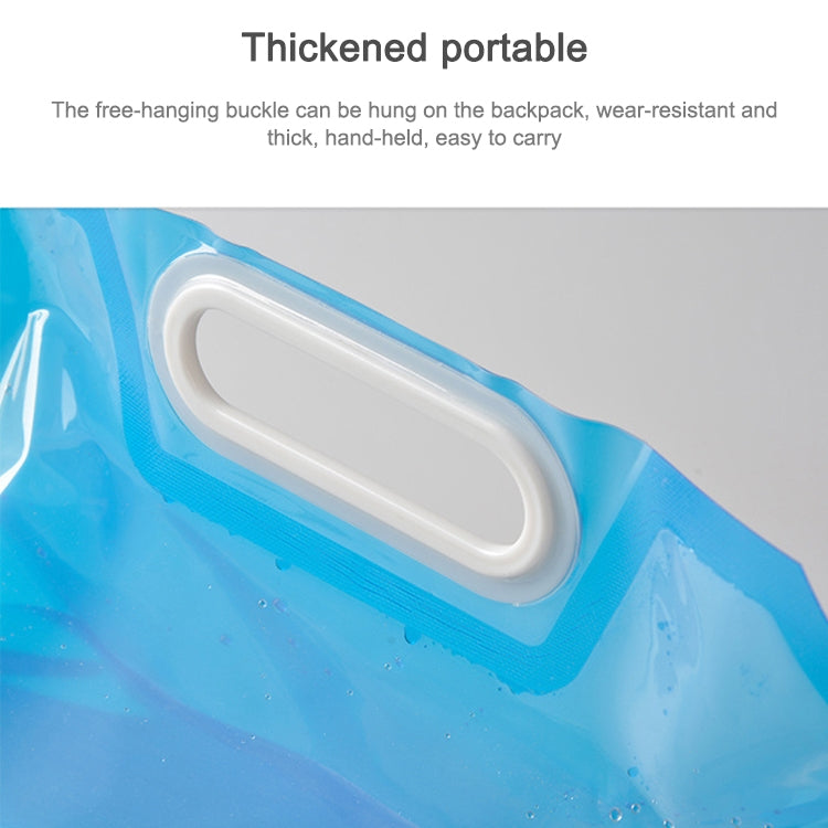 PE Water Bag For Portable Folding Water Storage Lifting Bag for Camping Hiking Survival Hydration Storage Bladder