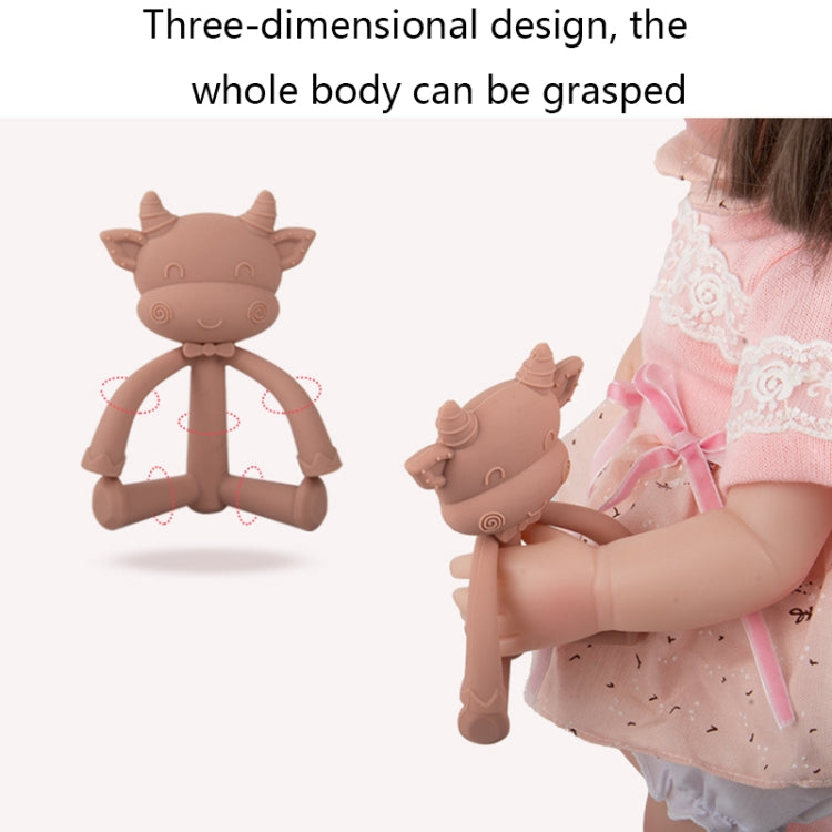 Three-Dimensional Cartoon Silicone Baby Teether Molar Rods Children Toys Maternal And Child Supplies