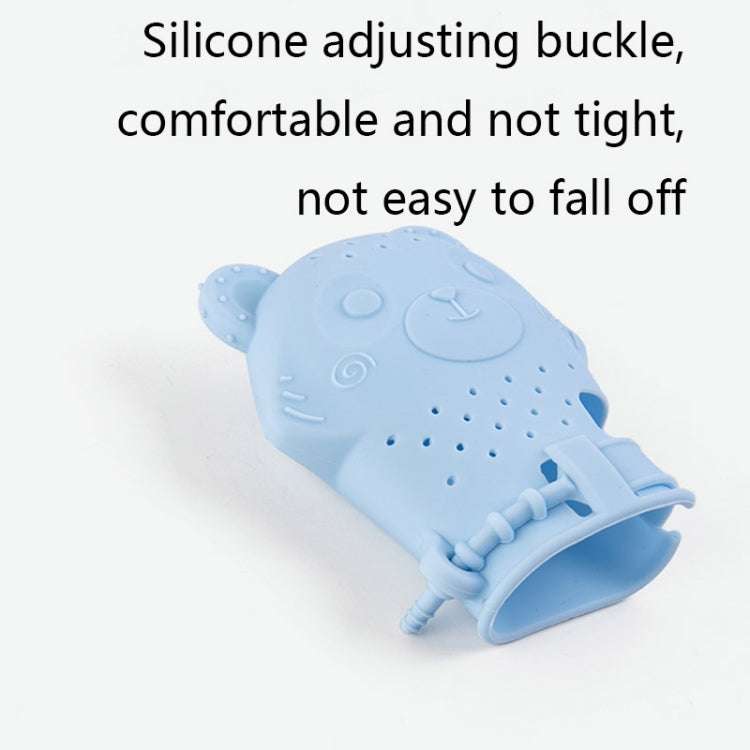 2 PCS Baby Molar Gloves Children Soothing Silicone Teether Molar Stick Maternal And Child Toy