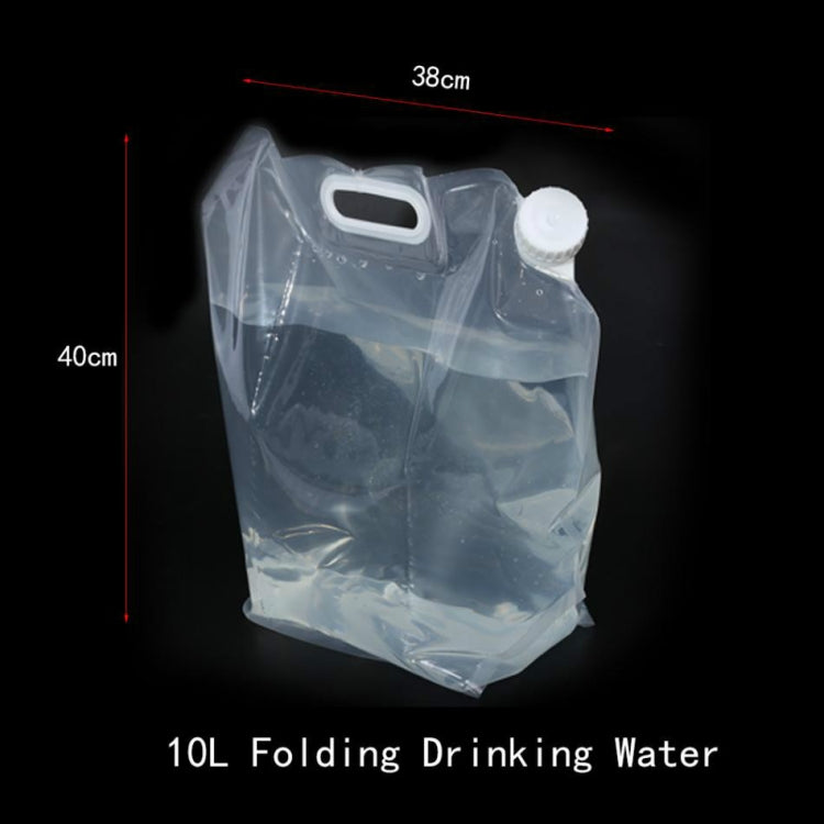 Foldable Water Bag Outdoor Sports Camping Hiking Storge Water Bucket Picnic Water Container Lifting Carrier Water Bag