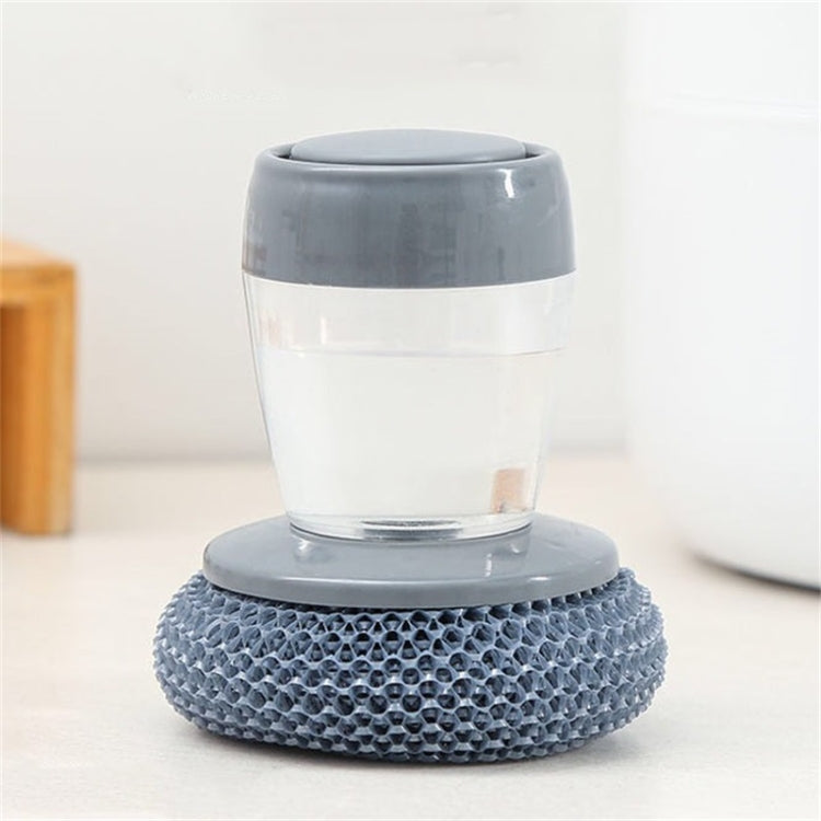 Multifunctional Push-Type Cleaning Brush Kitchen Detergent Automatic Liquid Addition Dishwashing Brush
