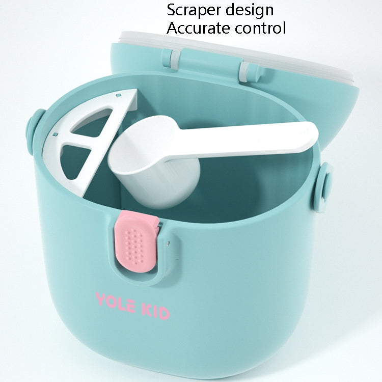 2 PCS YOLE KID Baby Milk Powder Box Large-Capacity Portable Out-Packing Gimi Powder Box Baby Food Supplement Storage Sealed Tank