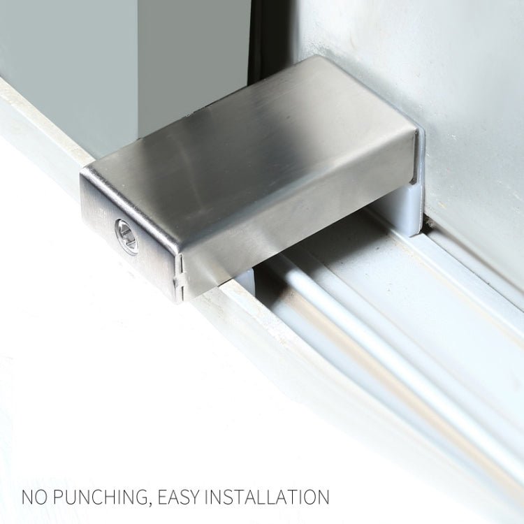 2 PCS Aluminum Screen Window Door Lock Child Protection Safety Lock Anti-theft Stopper