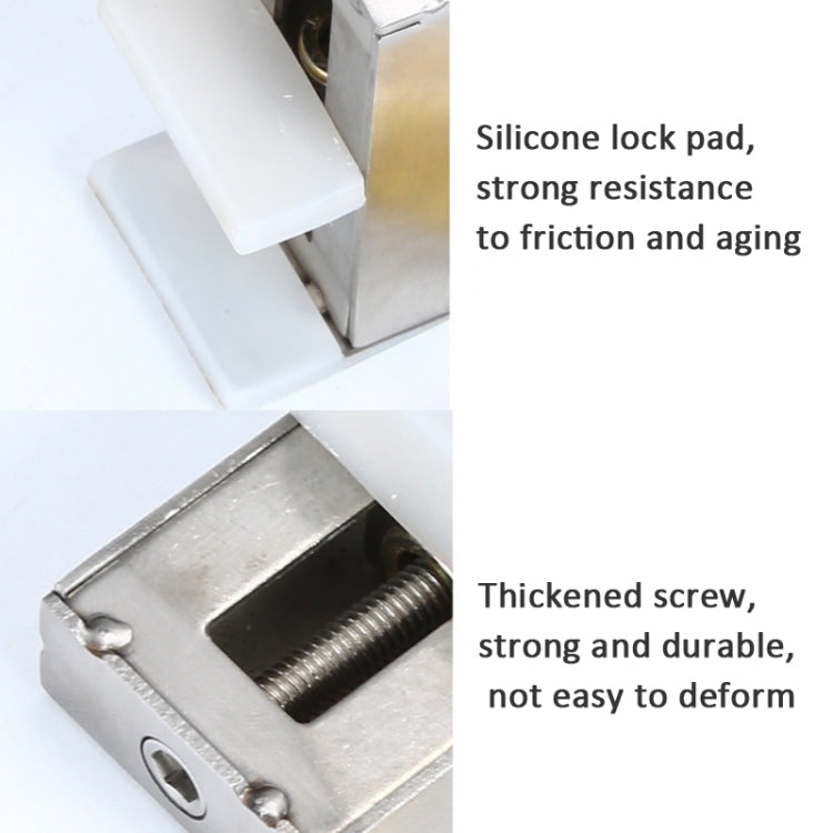 2 PCS Aluminum Screen Window Door Lock Child Protection Safety Lock Anti-theft Stopper