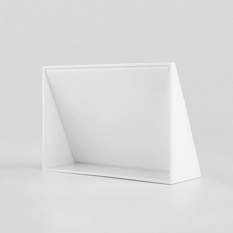 Acrylic Triangle Price Tag Student Desk Seat Board (White)